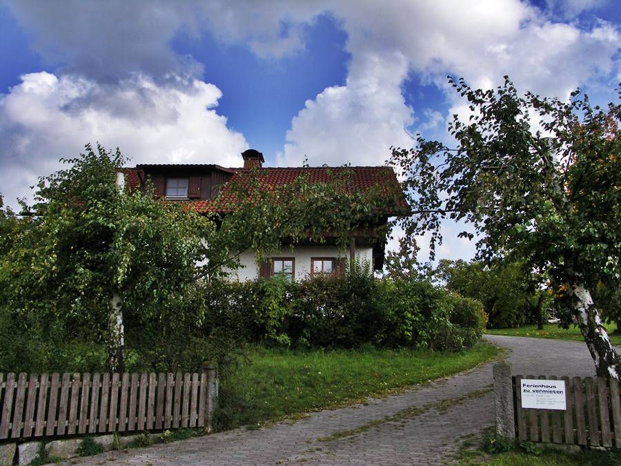 Rhönferienhaus Link - Zufahrt